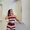 Conjunto tejido de dos piezas: El equilibrio perfecto de frescura y tendencia artesanal